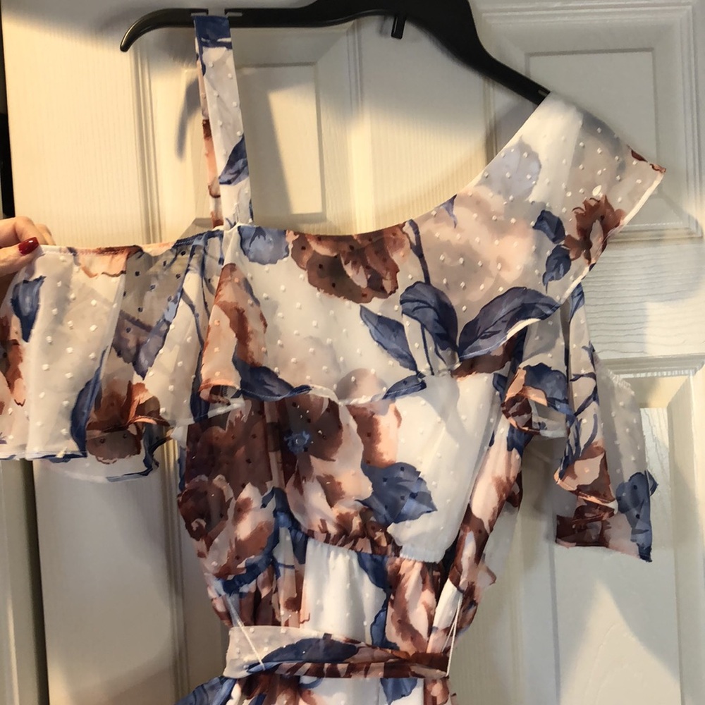 Lane Bryant Floral Ruffle Dress - Picture 6 of 6